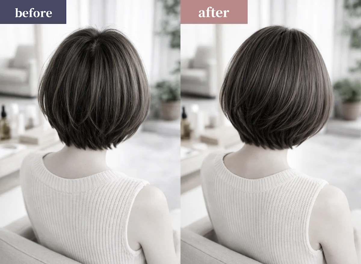 TOKIKATA施術before/afterイメージ